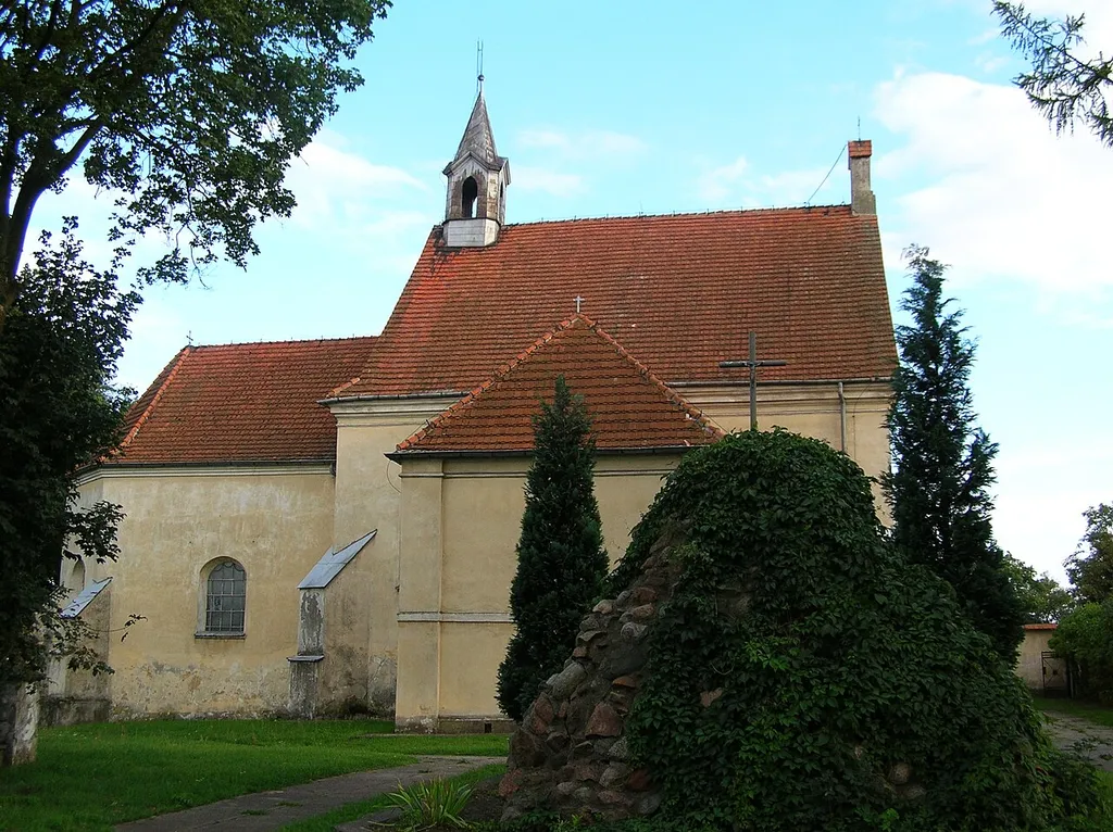 Invention of the Holy Cross church and Monastery at Nieszawa, Poland