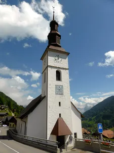 Saint-Maurice church and  clock tower
