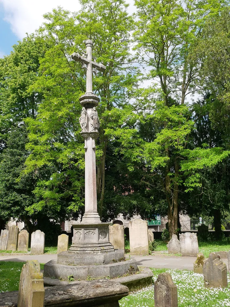 The Grade II listed Monckton War Memorial, Maidstone, as seen from the southwest.