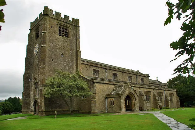 St Paul's parish church, Caton, Lancashire, seen from the south