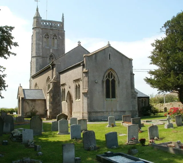 St Augustine's parish church, Locking, Somerset, seen from the east