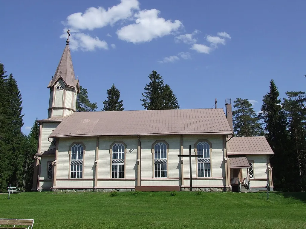 Tuupovaara church in Joensuu, Finland.
