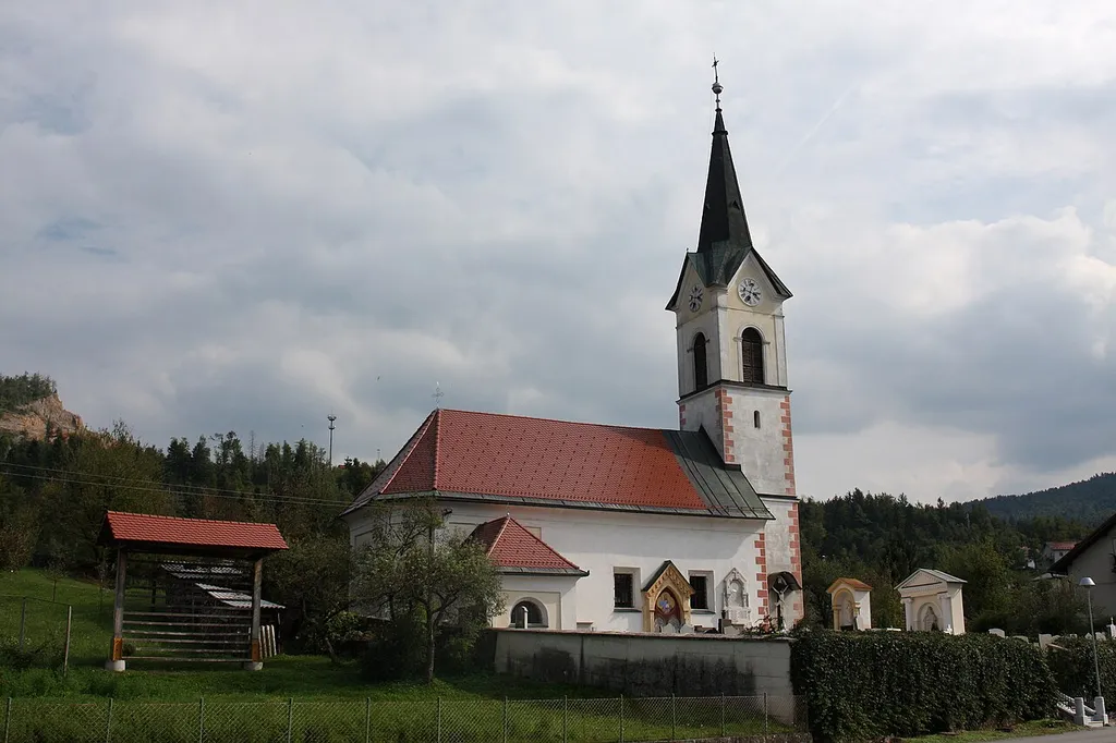 St. Anthony the Great church in Verd, Slovenia.