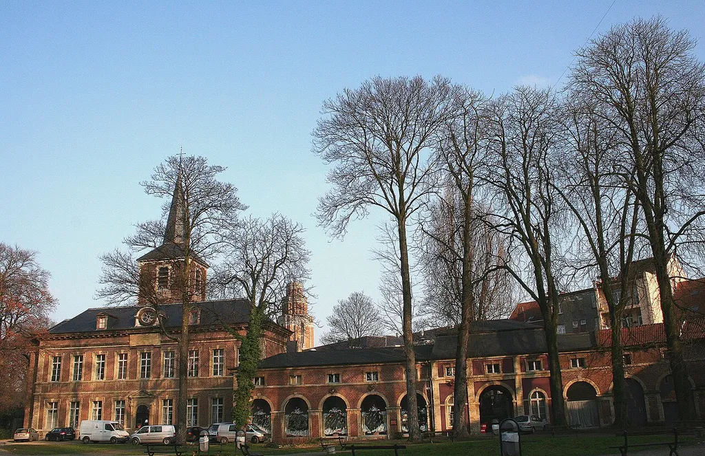 Forest (Belgium), northern wing of the old Abbey (XII-XVIIIth century).
