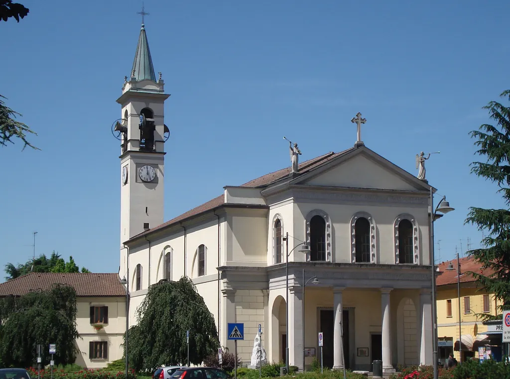 La chiesa parrocchiale dei Santi Giacomo e Filippo in Cornaredo (Milano)