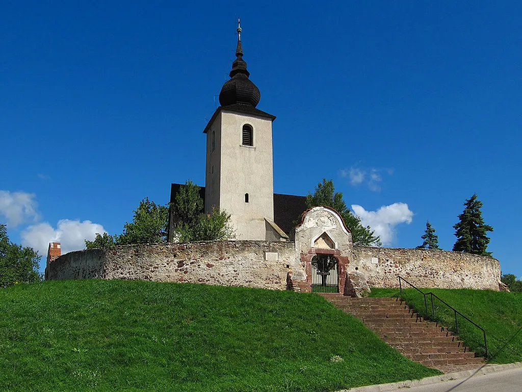 Reformed churches in Vörösberény district of Balatonalmádi, Veszprém County. Listed Id 9658. A Baroque church with Romanesque &amp; Gothic elements.