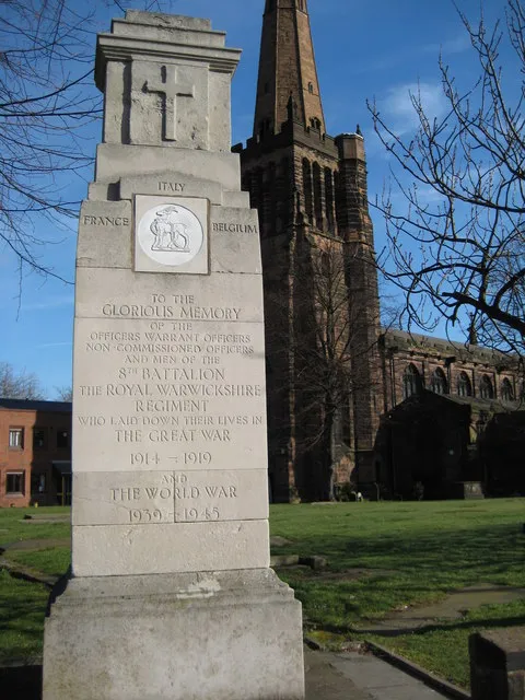 War Memorial in Aston War Memorial in front of Aston church. The two world wars are referred to as 'The Great War' and 'The World War'.