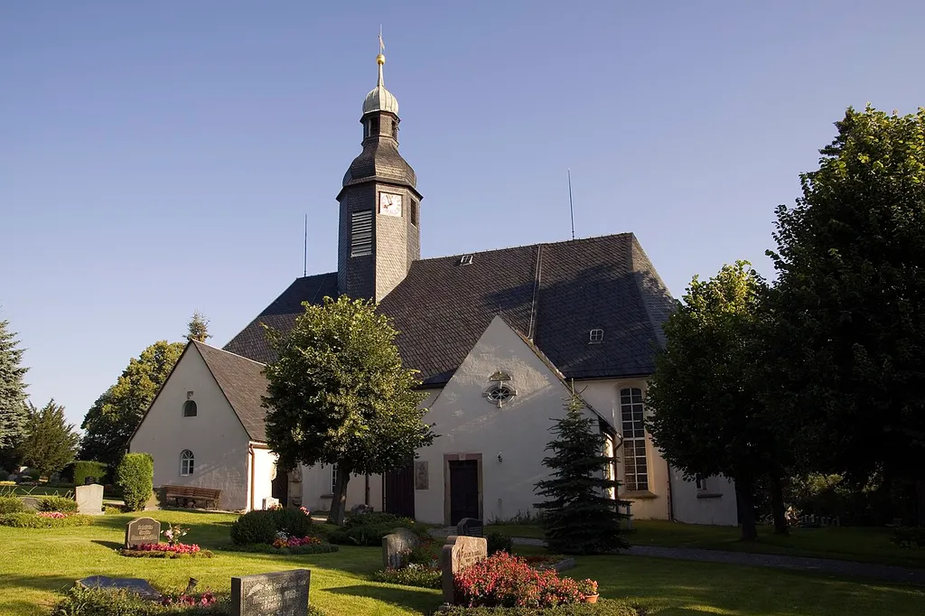 Langenau, part of Brand-Erbisdorf, church