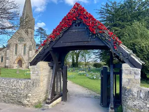 Leafield War Memorial Lychgate at St Michael and All Angels Church