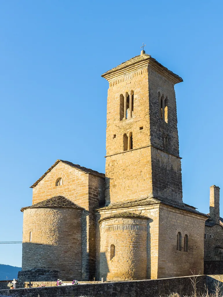 St Peter's church, Lasieso, Huesca, Spain