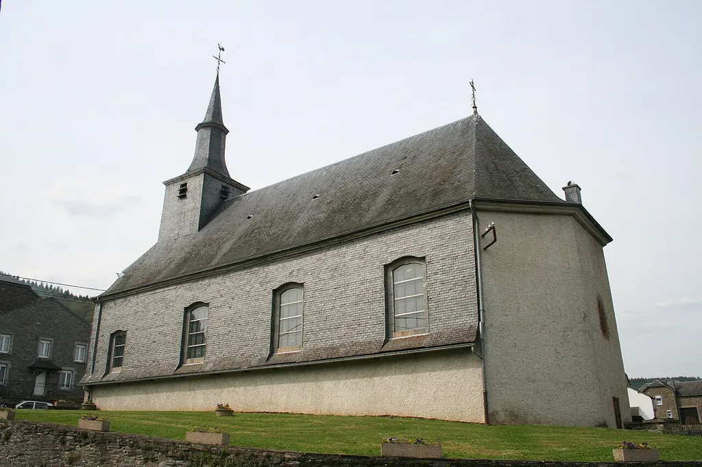 Laforêt (Belgium), the Saint Agathe church (1779).