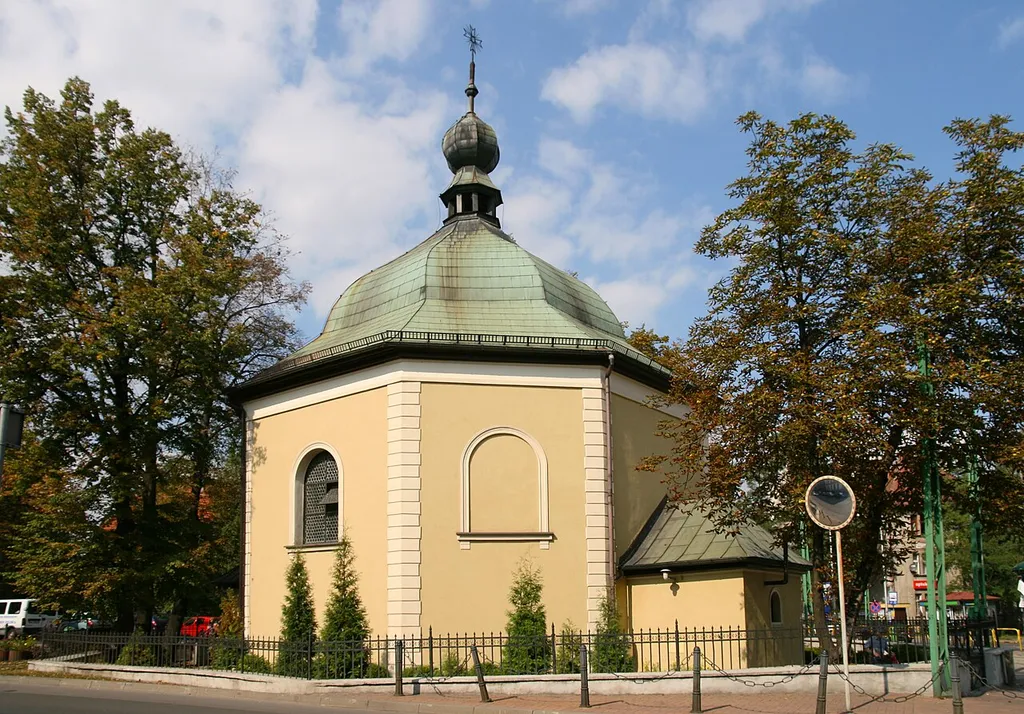 Holy Cross Church in Mysłowice (Poland).