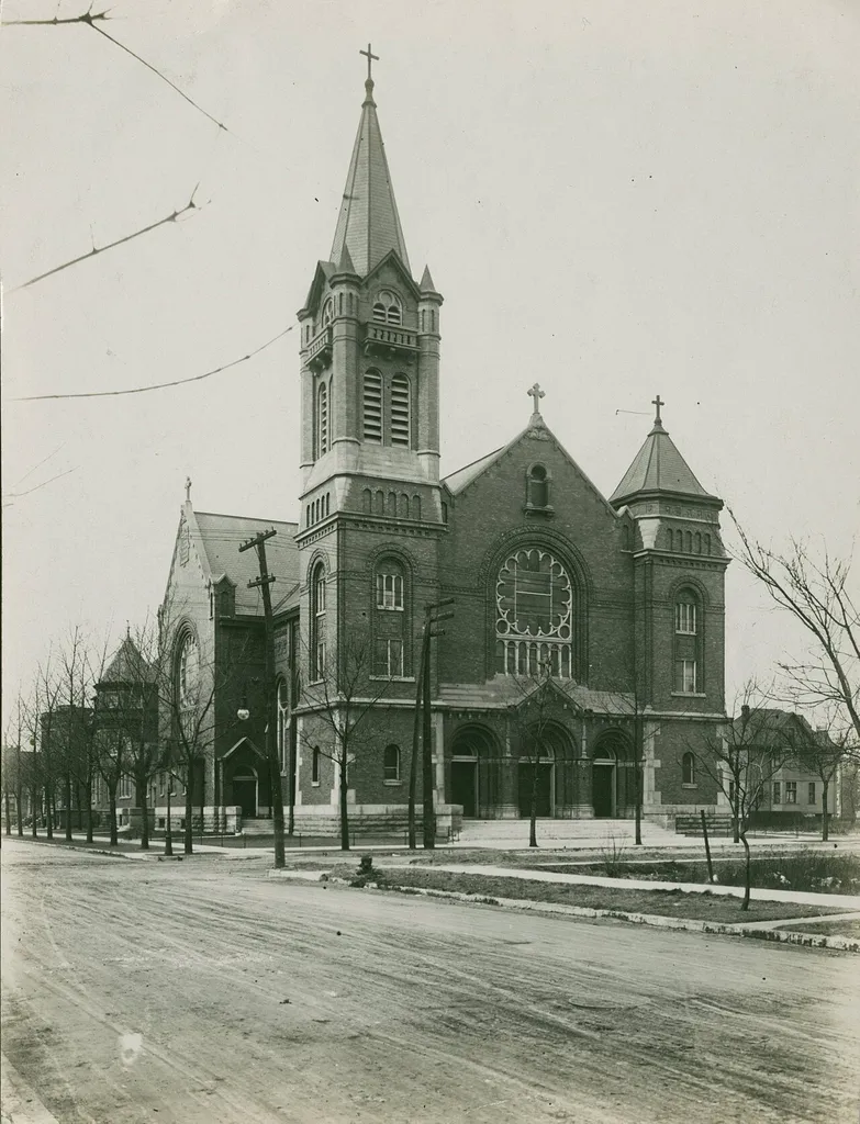 " St. Laurence, Madison Ave. and 72nd"--Photograph verso.