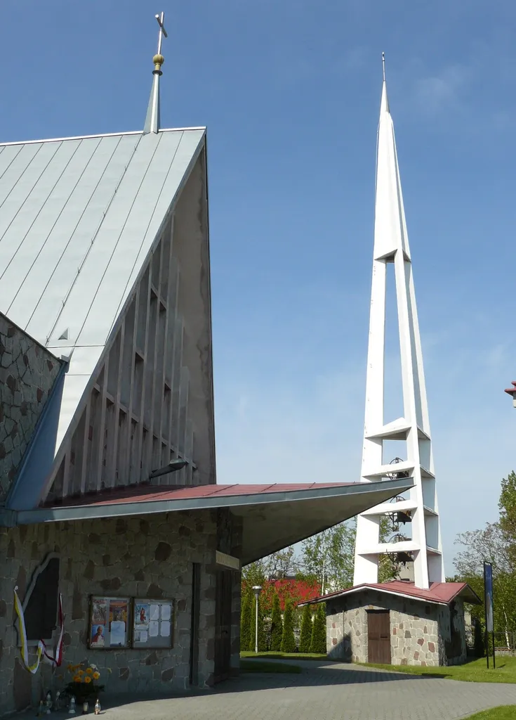 Kościół w Biadkach, gm. Krotoszyn.