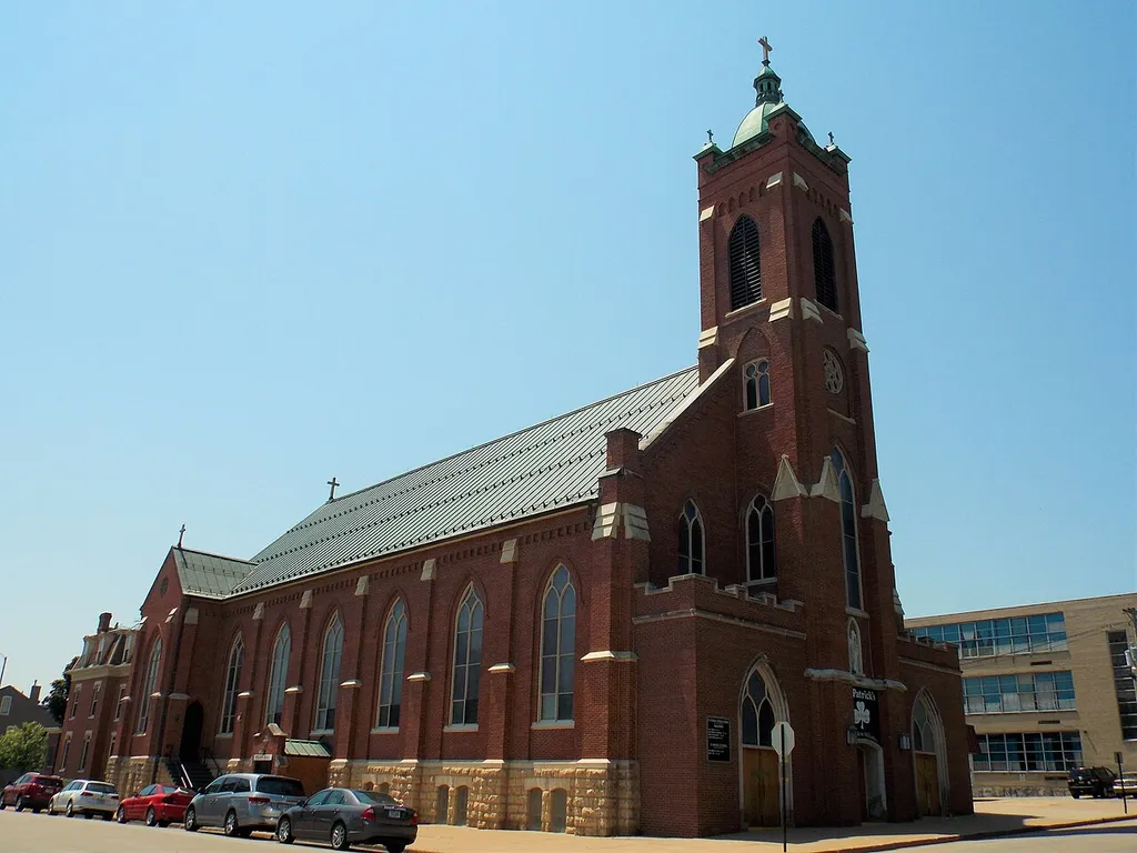 Saint Patrick's Catholic Church in Dubuque, Iowa.