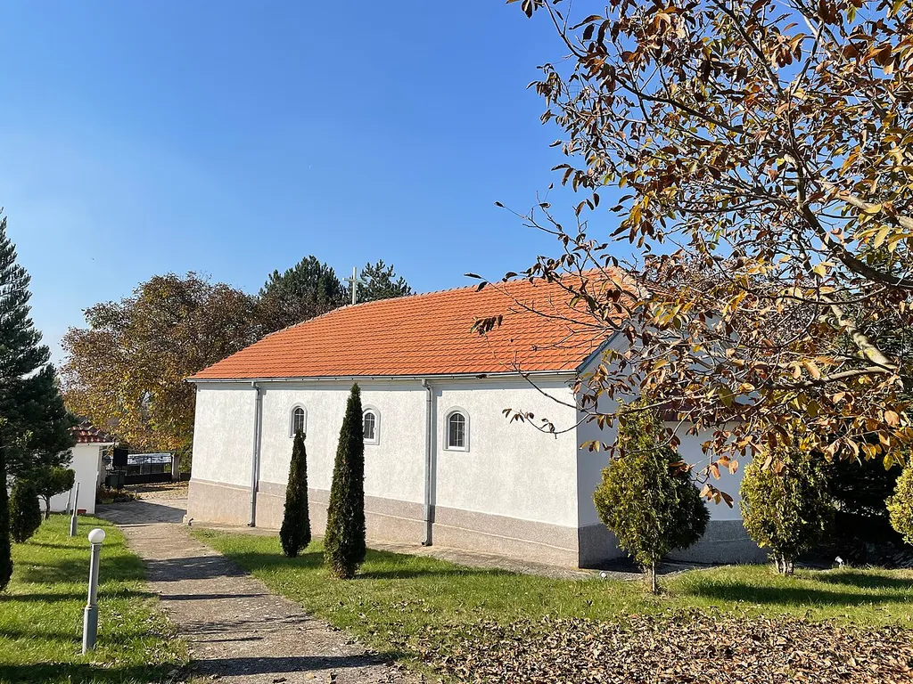 View of the St. Petka Church in the village Tudence