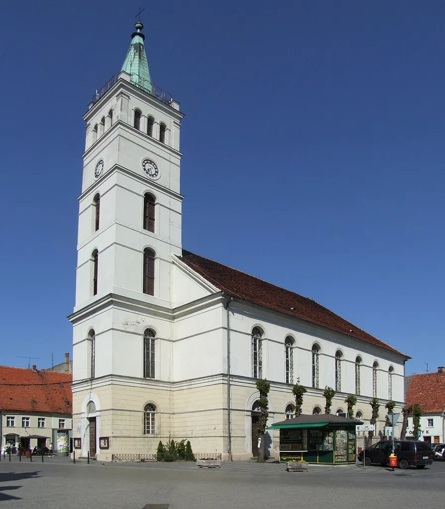 A church in the Polish city of Sława