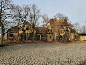 Bahnhofsgebäude Leipzig-Schönefeld