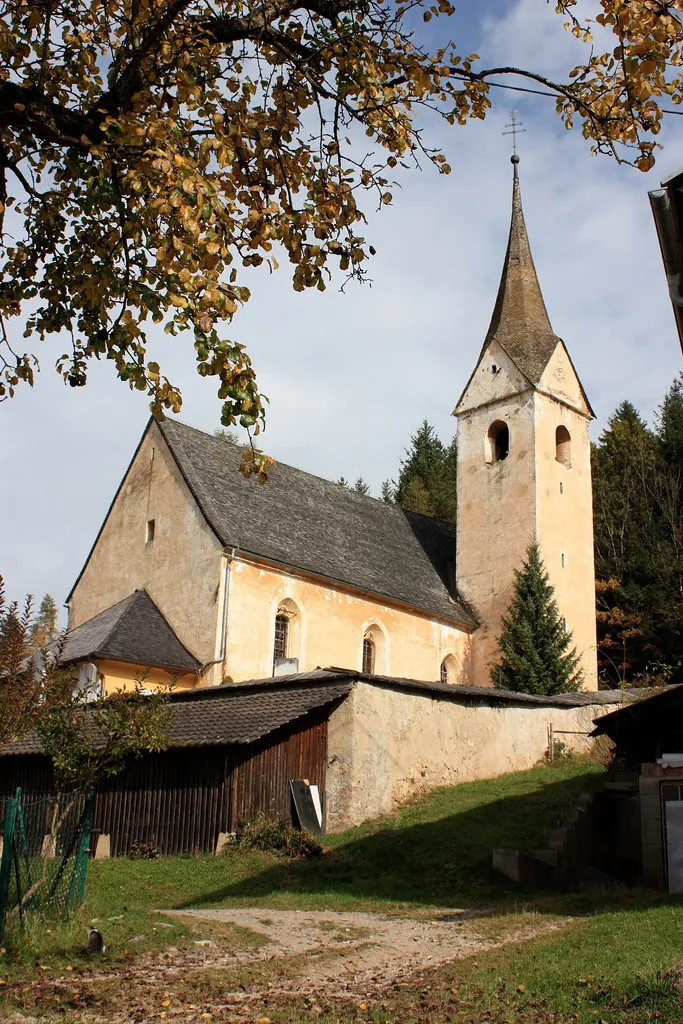 Subsidiary church St Michael Locality: Gösseling Community: Sankt Georgen am Längsee