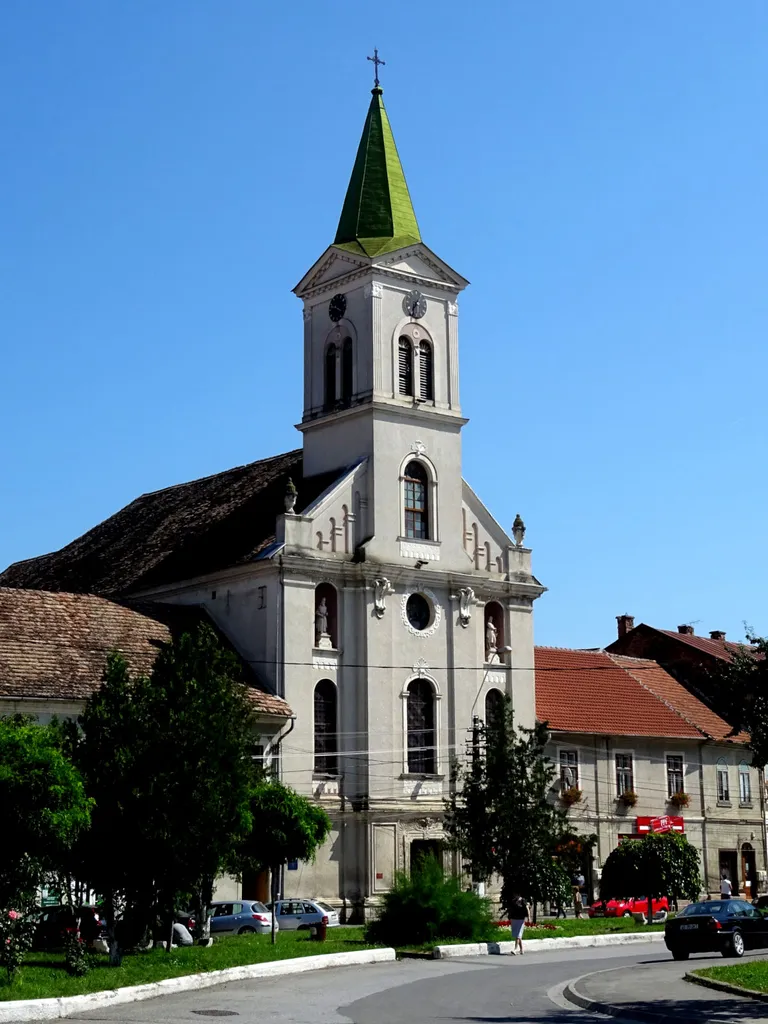 St Elizabeth Catholic church in Aiud, Romania