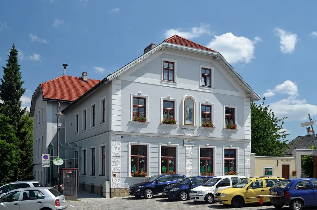The former monastery in Maria-Anzbach is now a kindergarten and is protected as a cultural heritage monument.