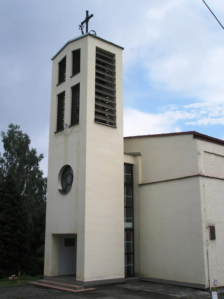 Lutheran church in Těrlicko, Czech Republic