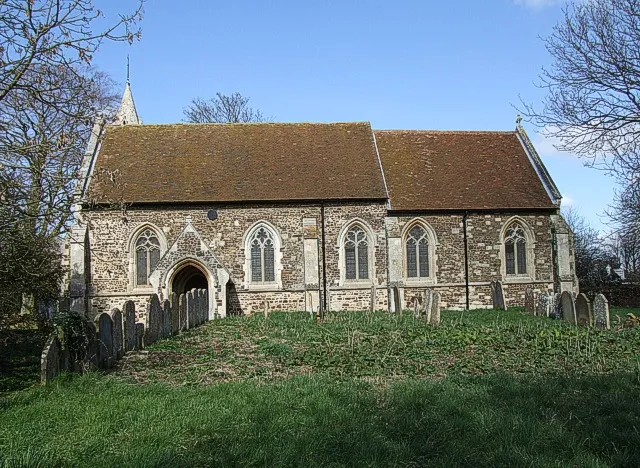 St. Mary's Potsgrove - southern side A side view, from the south, of this lovely little church in the very quiet village of Potsgrove. The view from the west can be seen here 370576 Information on the church and village here http://www.british-history.ac.uk/report.asp?compid=42457&amp;strquery=potsgrove