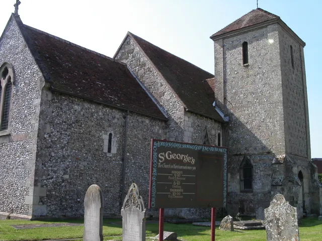 St George's Church. Harnham A lovely little church in a lovely village where my husband's maternal family originally hail from.