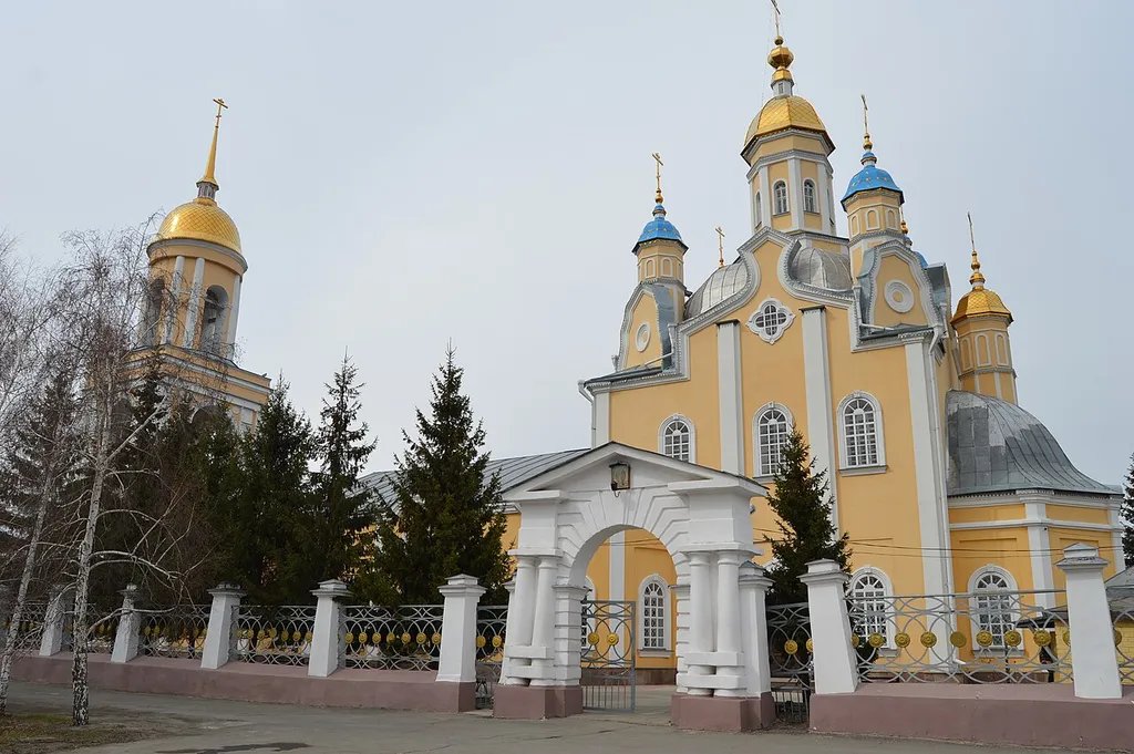 Saints Peter and Paul Orthodox cathedral in Petropavlovsk