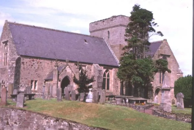 Biggar Kirk. Biggar was well supplied with kirks. This is the old parish kirk