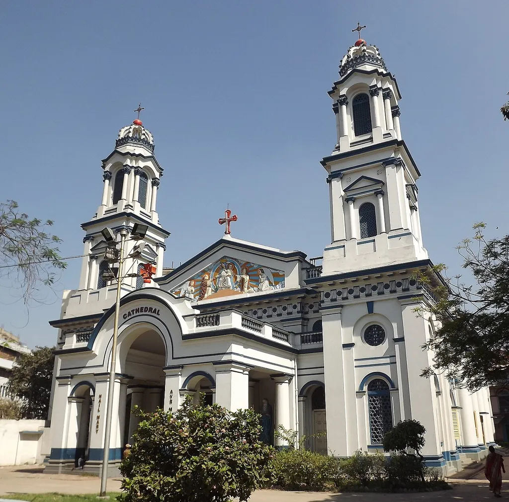 Cathedral of the Most Holy Rosary / Portuguese Church, 15, Portuguese Church Street, Kolkata - 100 001. Started - 1797