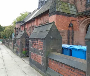 Ullet Road Unitarian church walls and gates