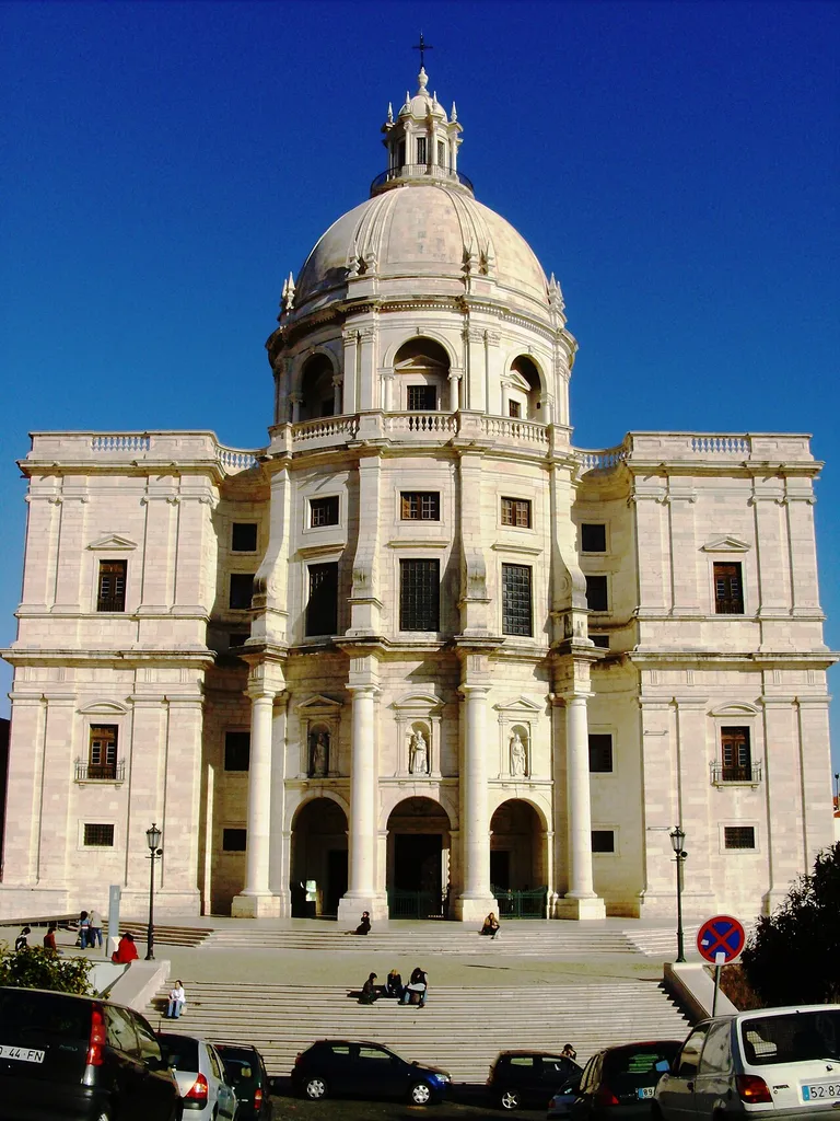 Igreja de Santa Engrácia (Panteão Nacional), Lisboa, Portugal.
