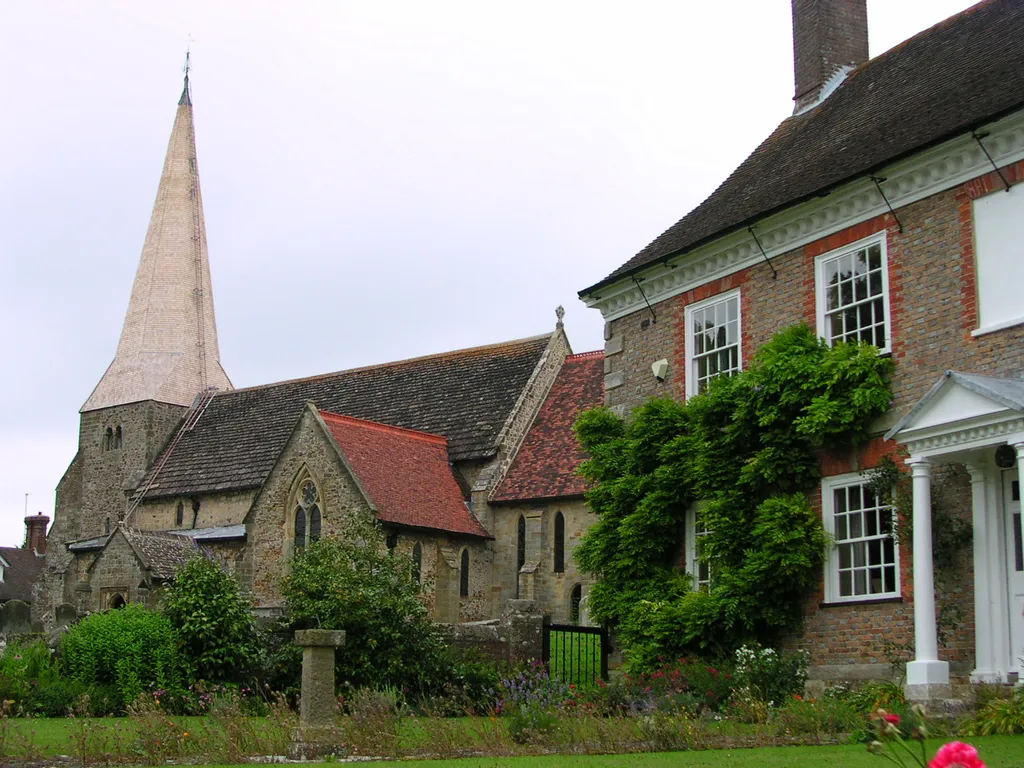 Fletching Church, East Sussex, England.