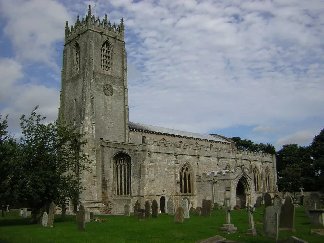 Blyth Church. The Priory church of Saint Mary &amp; Saint Martin looks very gothic from the outside, but hides a great Norman nave of c1100 on the inside. A fragment of a much larger priory church and architectural hotch potch.