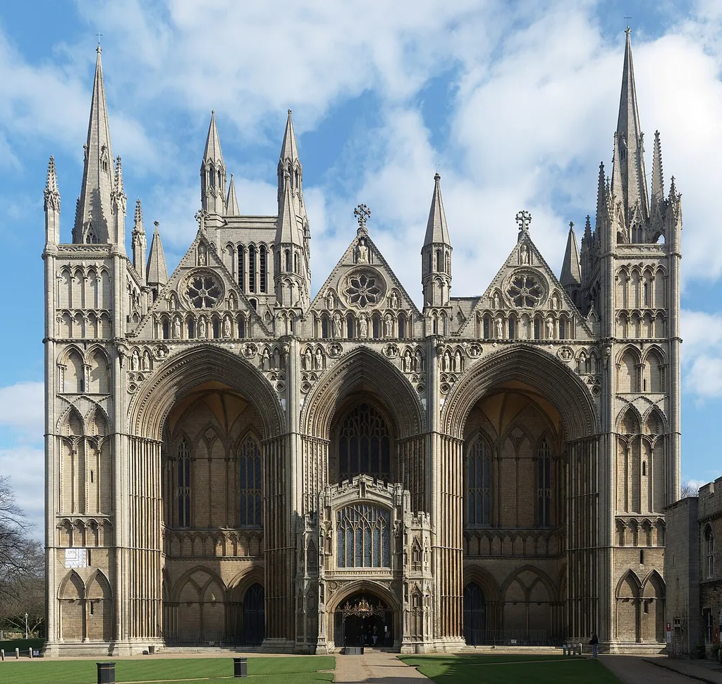 West front of Peterborough Cathedral