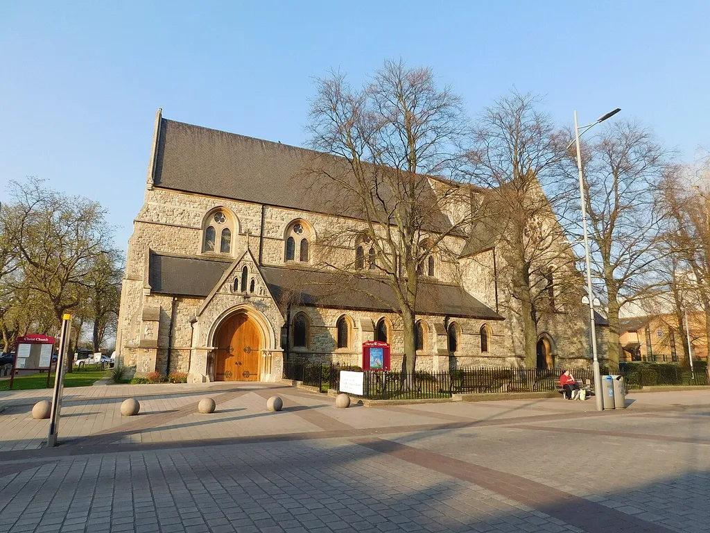 Christ Church Parish Church .mw-parser-output .messagebox{margin:4px 0;width:auto;border-collapse:collapse;border:2px solid var(--border-color-progressive,#6485d1);background-color:var(--background-color-neutral-subtle,#fbfcff);color:var(--color-base,#202122);box-sizing:border-box;border-inline-start-width:8px}.mw-parser-output .messagebox.mbox-small{font-size:88%;line-height:1.25em}.mw-parser-output .mbox-warning,.mw-parser-output .mbox-speedy{border:2px solid var(--border-color-error,#b22222);background:var(--background-color-error-subtle,#ffdbdb);border-inline-start-width:8px}.mw-parser-output .mbox-serious,.mw-parser-output .mbox-delete,.mw-parser-output .mbox-stop{border:2px solid var(--border-color-error,#b22222);border-inline-start-width:8px}.mw-parser-output .mbox-issue,.mw-parser-output .mbox-content{border:2px solid #f28500;background:var(--background-color-warning-subtle,#ffe);border-inline-start-width:8px}.mw-parser-output .mbox-query,.mw-parser-output .mbox-style{border:2px solid #f4c430;background:var(--background-color-warning-subtle,#ffe);border-inline-start-width:8px}.mw-parser-output .mbox-shit{border:2px solid #960;border-inline-start-width:8px}.mw-parser-output .mbox-license{border:2px solid #88a;border-inline-start-width:initial}.mw-parser-output .mbox-legal{border:2px solid var(--border-color-notice,#666);background:var(--background-color-base,#fff);border-inline-start-width:8px}.mw-parser-output .mbox-honor{border:2px solid #ca3;background:var(--background-color-warning-subtle,#fcf4db);border-inline-start-width:8px}.mw-parser-output .mbox-growth{border:2px solid #8d4;background:var(--background-color-success-subtle,#d5fdf4);border-inline-start-width:8px}.mw-parser-output .mbox-move{border:2px solid #93c;border-inline-start-width:8px}.mw-parser-output .mbox-protection,.mw-parser-output .mbox-message{border:2px solid var(--border-color-base,#aaa);border-inline-start-width:8px}.mw-parser-output .messagebox .mbox-text{border:none;padding:0.25em 0.
