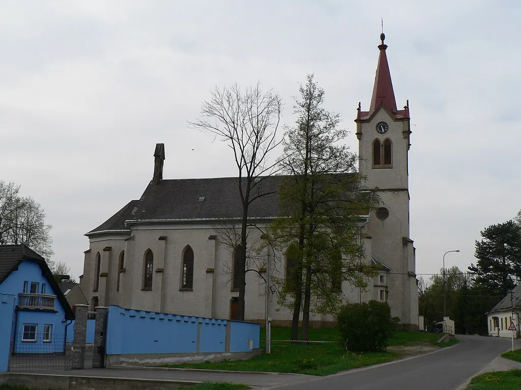 St. Margaret church in Luková, Ústí nad Orlicí District, Czech Republic.