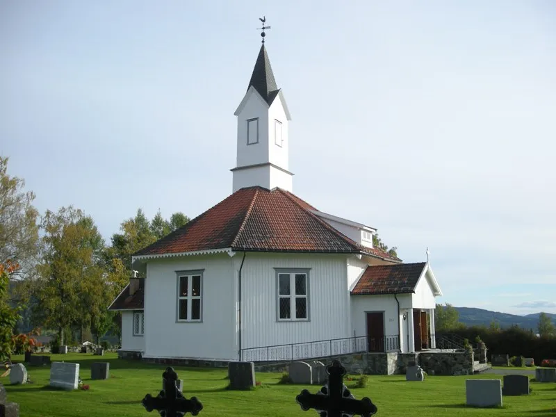 Åsmarka church, Ringsaker municipality, Norway
