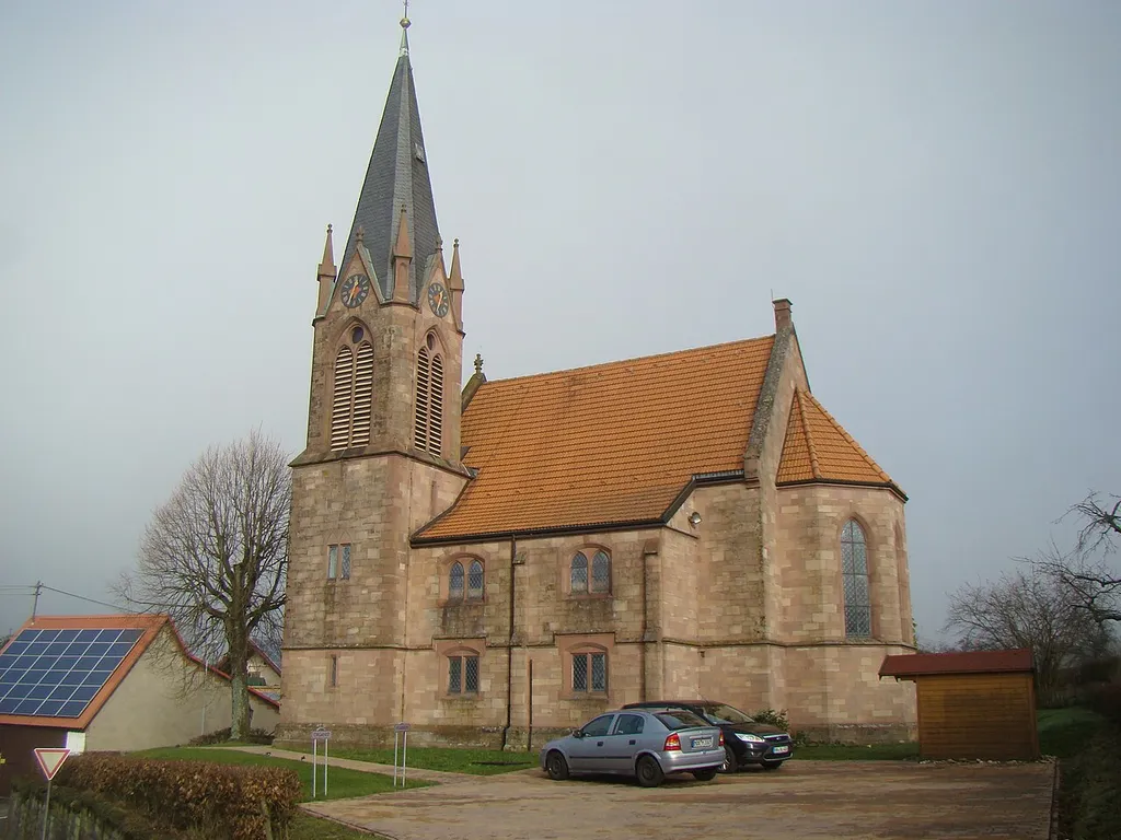 Waldbrunn, Ev. Kirche in Oberdielbach