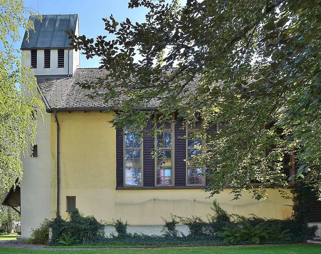 Evang. Pfarrkirche A.B. Admont, Steiermark. Nordseite.