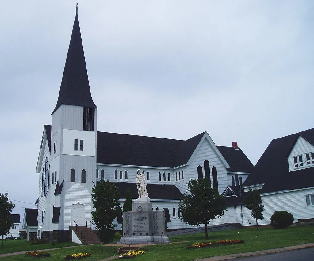 All Saints Anglican Church in en:Springhill, Nova Scotia. Taken by SimonP