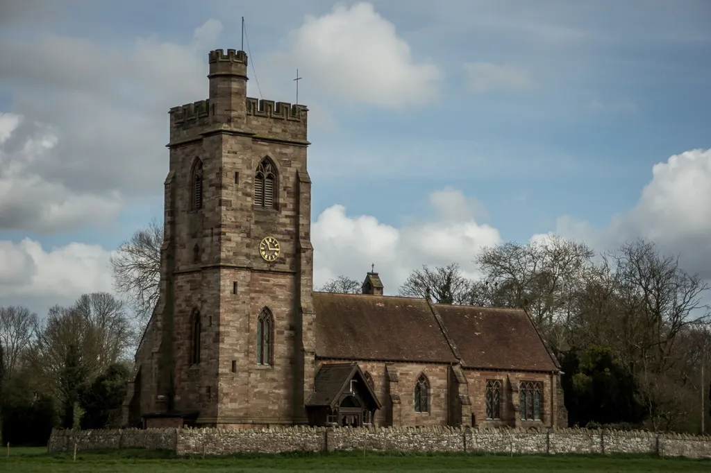 Photograph of St Peter's Church, Stoke on Tern, Shropshire, England