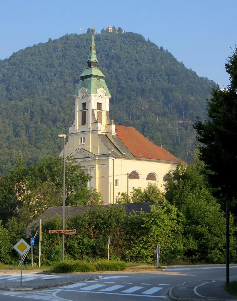 Saint Martin's Church in Šmartno pod Šmarno Goro, Ljubljana, Slovenia