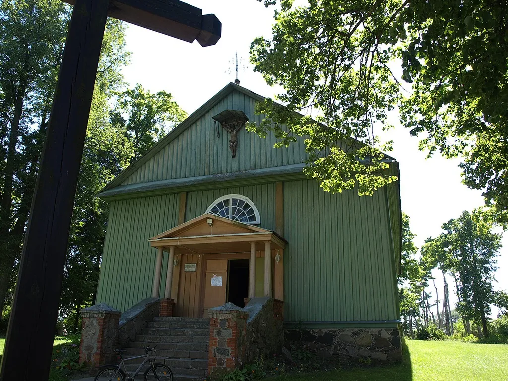 Pavoverė church, Šalčininkai district, Lithuania