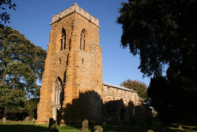 St.John the Baptist's church, Yarburgh, Lincs. A fire in 1405 destroyed an earlier church and St.John Baptist's was entirely rebuilt and Perpendicular throughout. It once had a south aisle and the arcades can be clearly seen. Sadly no longer a place of regular worship, but given a new lease of life by an enthusiastic group of hand-bell ringers and cared for by the Redundant Churches Fund.