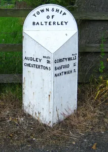 Mile Post 20 Metres South West Of All Saints Church