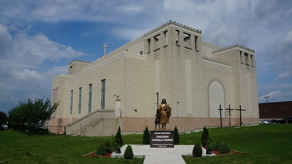 Exterior of the Good Shepherd Chaldean Cathedral - North York, Ontario