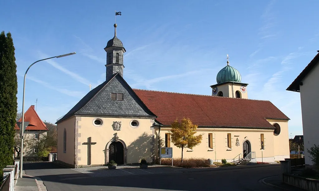 Katholische Kirche St.Wolfgang in Stockheim in Oberfranken