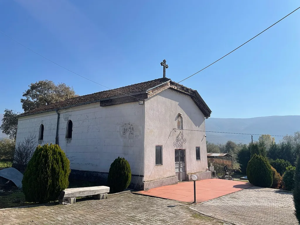 View of the St. John the Apostle Church in the village Preljubište